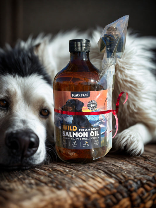 Wild Alaskan Salmon Oil for Cats and Dogs 16oz.