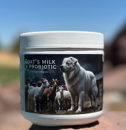 BlackFang's Goat Milk with Probiotics 7oz.