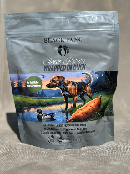 Sweet Potato Wrapped with Duck Jerky Dog Treats 10.6oz(300g) Additive-Free